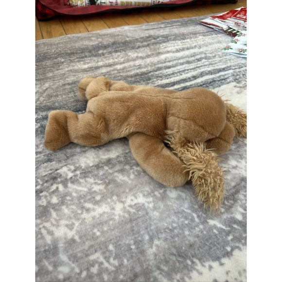 Ty The Beanie Babies Collection Spunky Dog Plush Toy Retired 13 Inch MINT - Picture 3 of 4